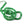 Beads wholesaler Faceted rondelle bead Green tinted jade - 4x2mm (1 strand-37cm)