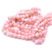 Natural pink opal round beads 4mm - Hole: 0.8mm (1 Strand -38cm)