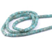 Heishi bead roundels in Amazonite 4x2mm (1 Strand-40cm)