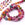Beads Retail sales Oval faceted beads - mixed dyed jade - 5x6mm - Hole: 1mm (1 Strand - 35cm)