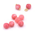 Rhodochrosite faceted flat round bead 6x3.5mm - hole: 0.8mm (10)