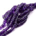 Heishi bead Amethyst rondelle 5-7x3-4mm (1 Strand-32cm)