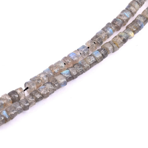 Buy Heishi bead rondelle Labradorite - 5x2-4mm (1 Strand-32cm)