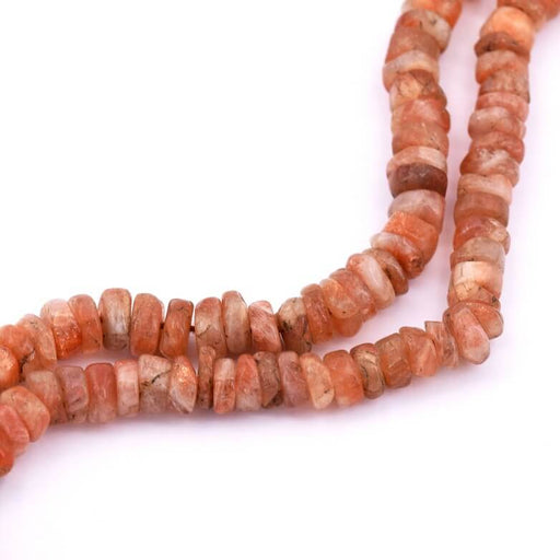 Buy Heishi Sunstone rondelle bead 5-6x2-4mm (1 Strand-35cm)