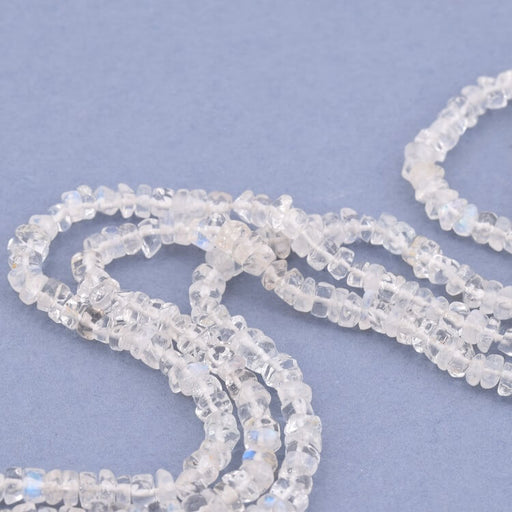 Buy Heishi Moonstone Rondelle Bead 3-4x2-3mm (1 Strand-36cm)