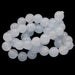 Round Dyed Jade Bead Aquamarine Blue - 8mm - Hole: 1mm - Strand: 38cm (1)