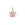 Beads Retail sales Star charm pendant paved with crystal zircon Gold metal 8x5mm (1)