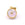 Beads wholesaler Pendant with shell and zirconia11mm - golden brass with bail - Hole: 2mm (1)
