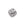 Beads Retail sales Barrel bead with zircon -Silver-plated brass- 7x9mm (1)