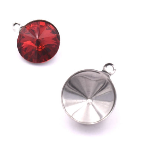 Buy Pendant Stainless steel for 1122 ss47 and 10mm crystal (1)