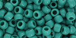 cc55D - Toho 6/0 opaque dark turquoise seed beads (10g)