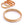 Beads wholesaler Horn bangle bracelet Gold leaf - width: 10mm - 65mm int diam (1)