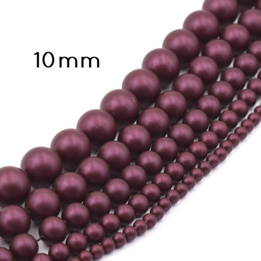 Buy 5810 Austrian crystal beads - Crystal Elderberry Pearl 10mm (10)