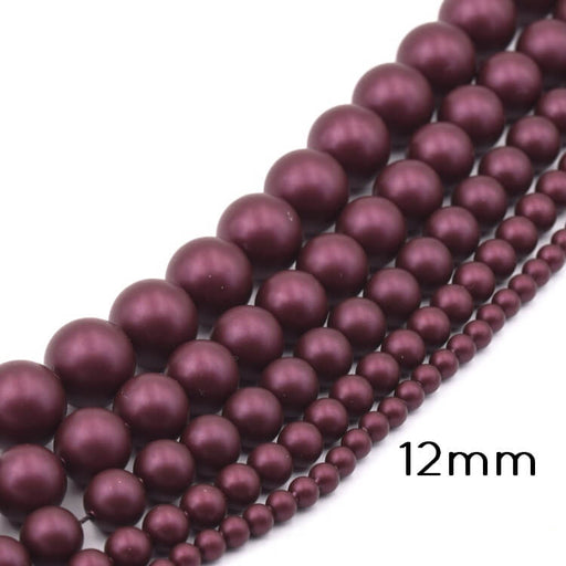 Buy 5810 Austrian crystal beads - Crystal Elderberry Pearl 12mm (5)