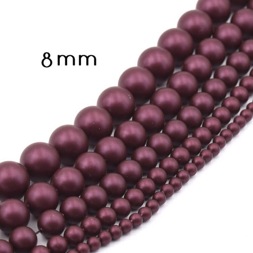 Buy 5810 Austrian crystal beads - Crystal Elderberry Pearl 8mm (20)