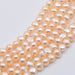 Freshwater pearls powder pink nugget - 6-6.5mm (1 strand)