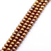 Freshwater pearls light bronze potato - 5-5.5mm (1 strand)