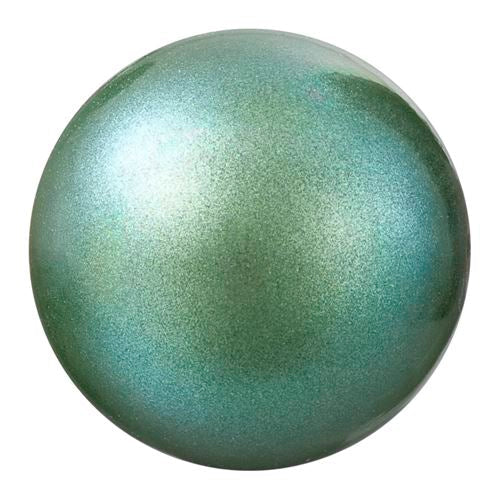 Buy Preciosa Pearlescent Green round pearl bead - 12mm (5)