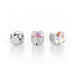 Maxima Mounted sew on Chatons Preciosa Silver SS16-3.80mm Crystal AB (20)