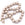 Beads wholesaler 10pc Crystal Pearl & 5m Metallic Cord Pack