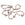 Beads wholesaler Glamour Jewelry Kit - 5 Pieces of Gold & Pearls