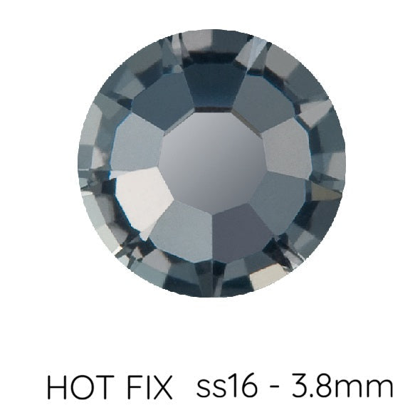 Flatback HOTFIX Preciosa Crystal NightFall- ss16-3.8mm (60)