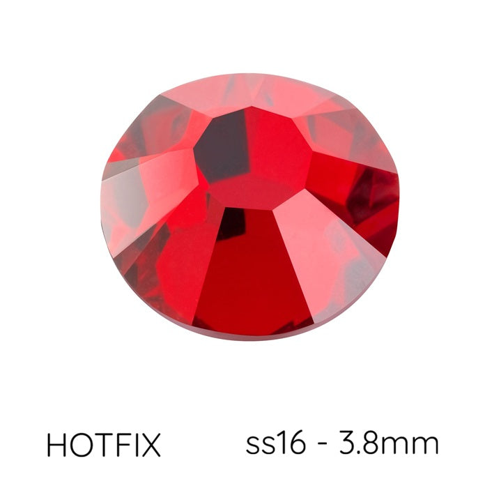 Flatback HOTFIX Preciosa Crystal Light Siam- ss16-3.8mm (60)