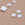 Beads Retail sales Natural white shell bead clover 8x3mm - hole: 0.8mm (3)