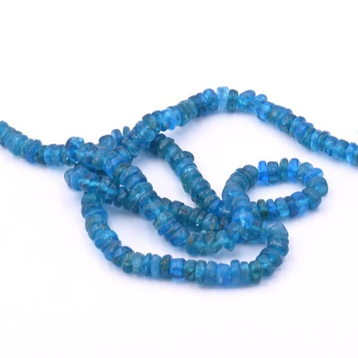 Buy Heishi bead Apatite rondelle 4x1-3mm (1 Strand-31cm)