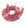 Beads Retail sales Strawberry quartz round beads 8mm - hole: 1mm (1 strand 38cm)