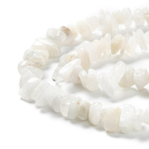 Buy Moonstone Chips beads 8-12mm - hole: 0.8mm (1 strand 40cm)