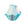 Beads wholesaler Bicone Preciosa Aquamarine AB 2,4x3mm (40)