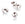 Beads wholesaler Stainless Steel crimp bead cover 4mm (5)