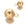 Beads wholesaler Round Pendant Ball Stainless Steel Golden 6mm (4)