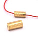Bead Tube Cylinder- Love Stainless Steel Gold 11x6mm - hole: 1,5mm (1)