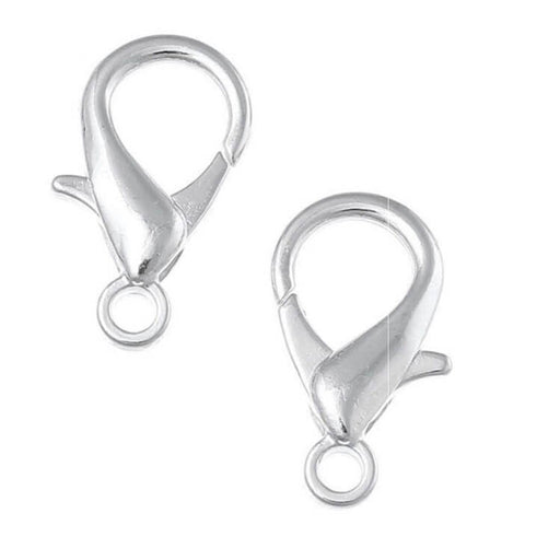 Buy Lobster Clasps Stainless Steel Silver 10x7mm (2)