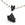 Beads Retail sales Bead WOLF Black 15x11mm Horizontal - Hole: 1.5mm (1)