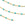Beads Retail sales Chain Very thin Stainless Steel and Enamel Turquoise 1mm (50cm)