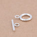 Clasp Toggle T Stainless Steel Silver 12mm and T-bar 18mm (1)