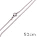 Snake Chain Necklace Stainless Steel 50cm - 2.5mm (1)