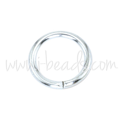 144 Beadalon jump rings silver plated 10mm (1)