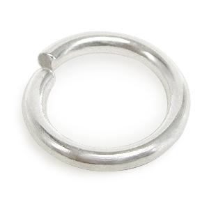 Buy Jump rings silver plated 11mm (10)