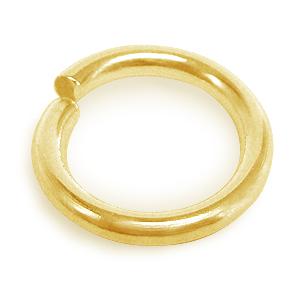 Jump rings gold plated 24k 11mm (10)
