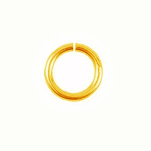200 Jump rings metal gold 5mm (1)