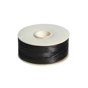 Beadalon nymo thread size F black 0.35mm 40m (1)