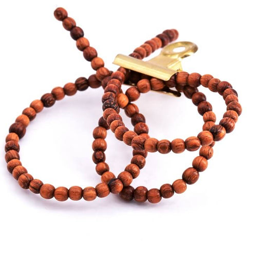 Buy Wood Beads Bayong 3-4mm - Hole: 1mm (1 strand-40cm)