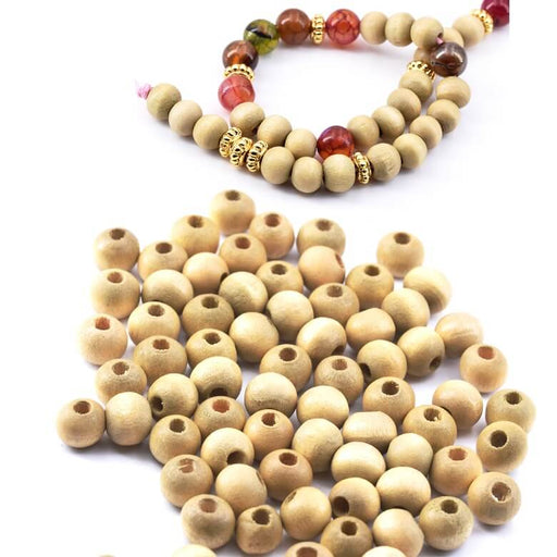 Buy Natural Wood Rondelle Beads 7x8mm, Hole: 2mm (100)about 70cm