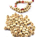 Natural Wood Rondelle Beads 7x8mm, Hole: 2mm (100)about 70cm