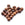 Beads wholesaler Round Natural Wood Beads 8mm - Hole: 1.5mm (50)