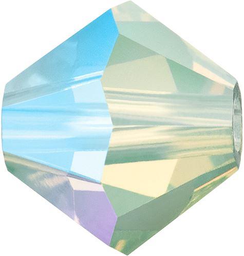 Bicone Preciosa Chrysolite Opal AB - 51000 3,6x4mm (40)